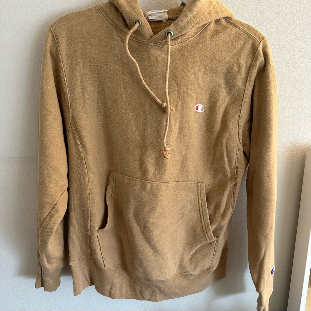 Tan champion hoodie